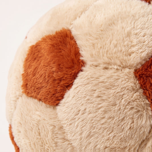 Cozy Fur Decor Ball (Cafe Big - Havana) – plush fur texture detail