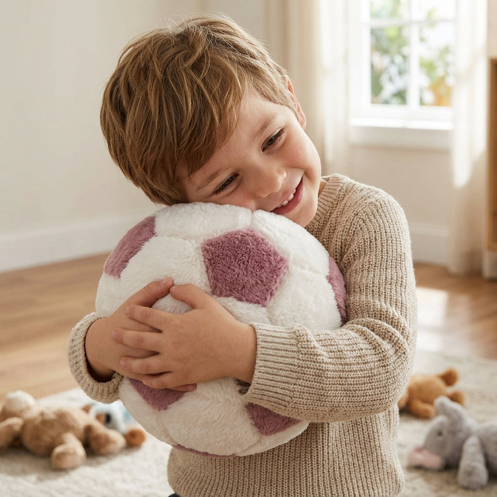 Cozy Sensory Ball (White - Cashmere)