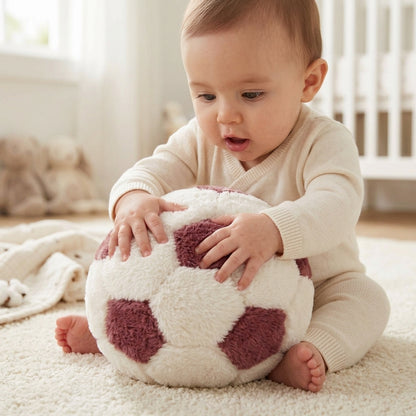 Cozy Sensory Ball (White - Cashmere)