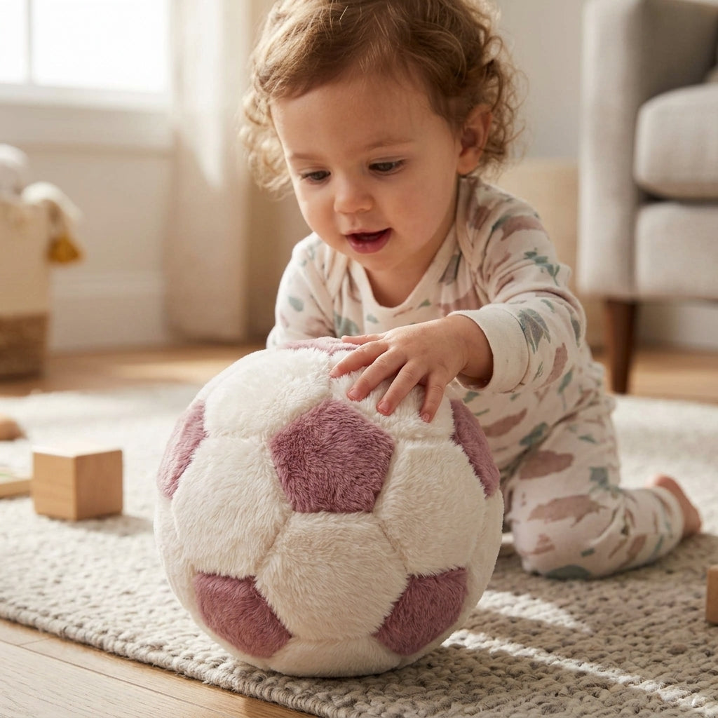 Cozy Sensory Ball (White - Cashmere)