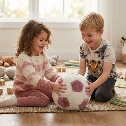 Cozy Sensory Ball (White - Cashmere)