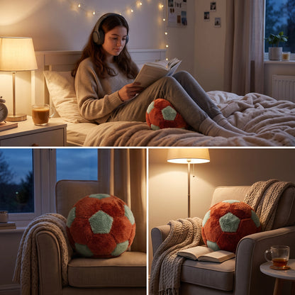 كرة ديكور من CozyFur (هافان - زيتوني فاتح)