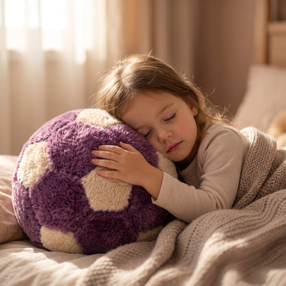 كرة ديكور من CozyFur (موف - كافيه)