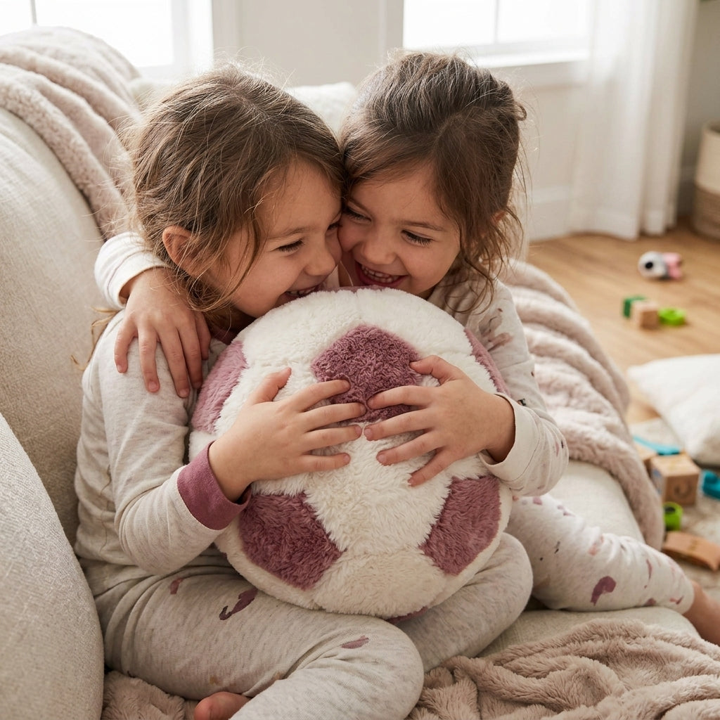 Cozy Sensory Ball (White - Cashmere)
