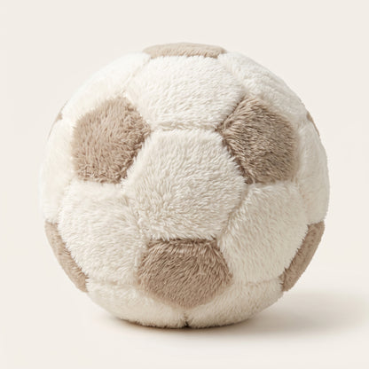 Cozy Fur Decor Ball (White - Beige Cafe) – hero product photo