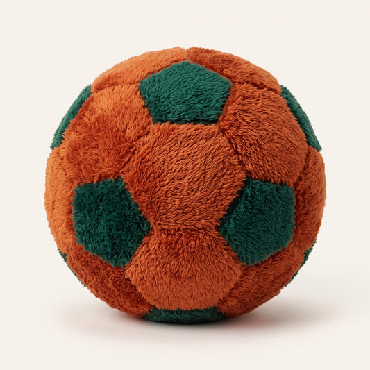 Cozy Fur Decor Ball (Havana - Dark Olive) – hero product photo