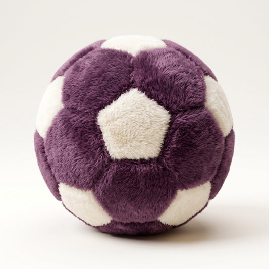 Cozy Fur Decor Ball (Mauve * White) – hero product photo