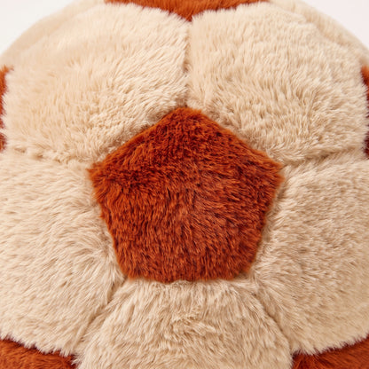 Cozy Fur Decor Ball (Cafe Big - Havana) – three-size comparison