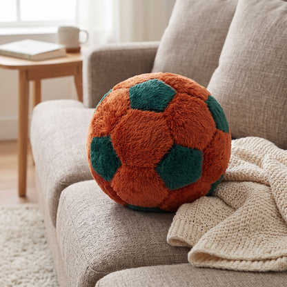 كرة ديكور من CozyFur (هافان - زيتوني داكن)