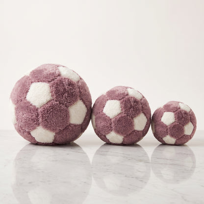 Cozy Fur Decor Ball (Kashmir - White) – plush fur texture detail