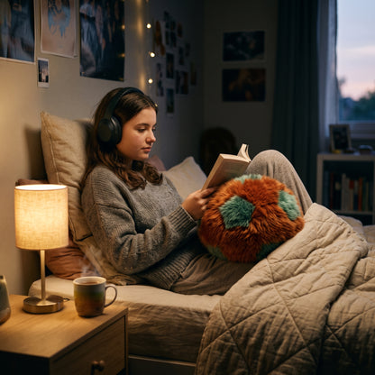 كرة ديكور من CozyFur (هافان - زيتوني فاتح)