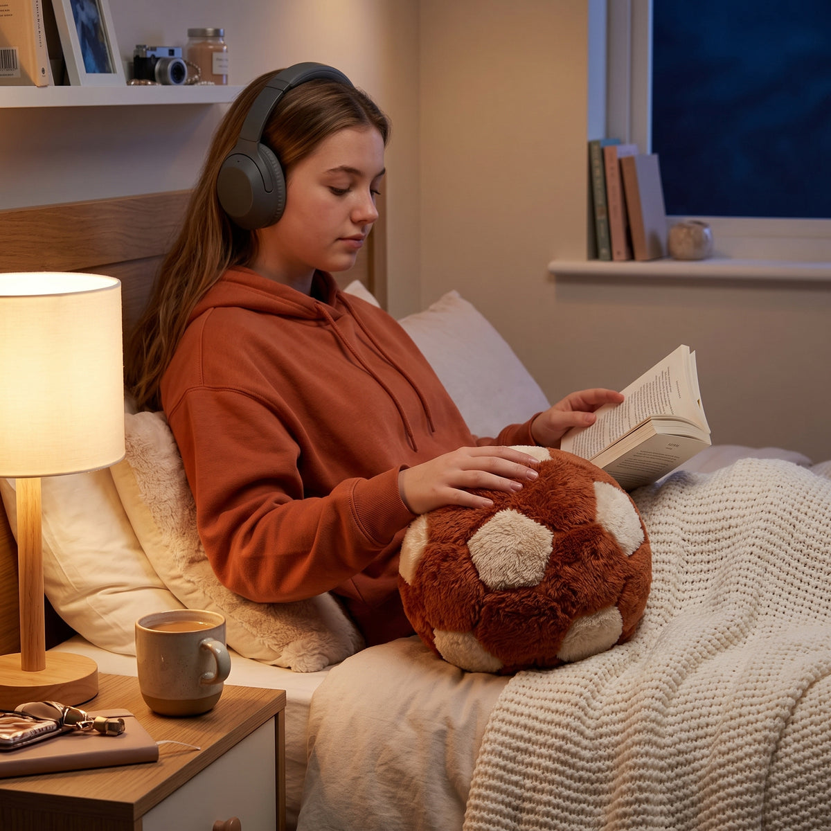 كرة ديكور من CozyFur (هافان - كافيه)